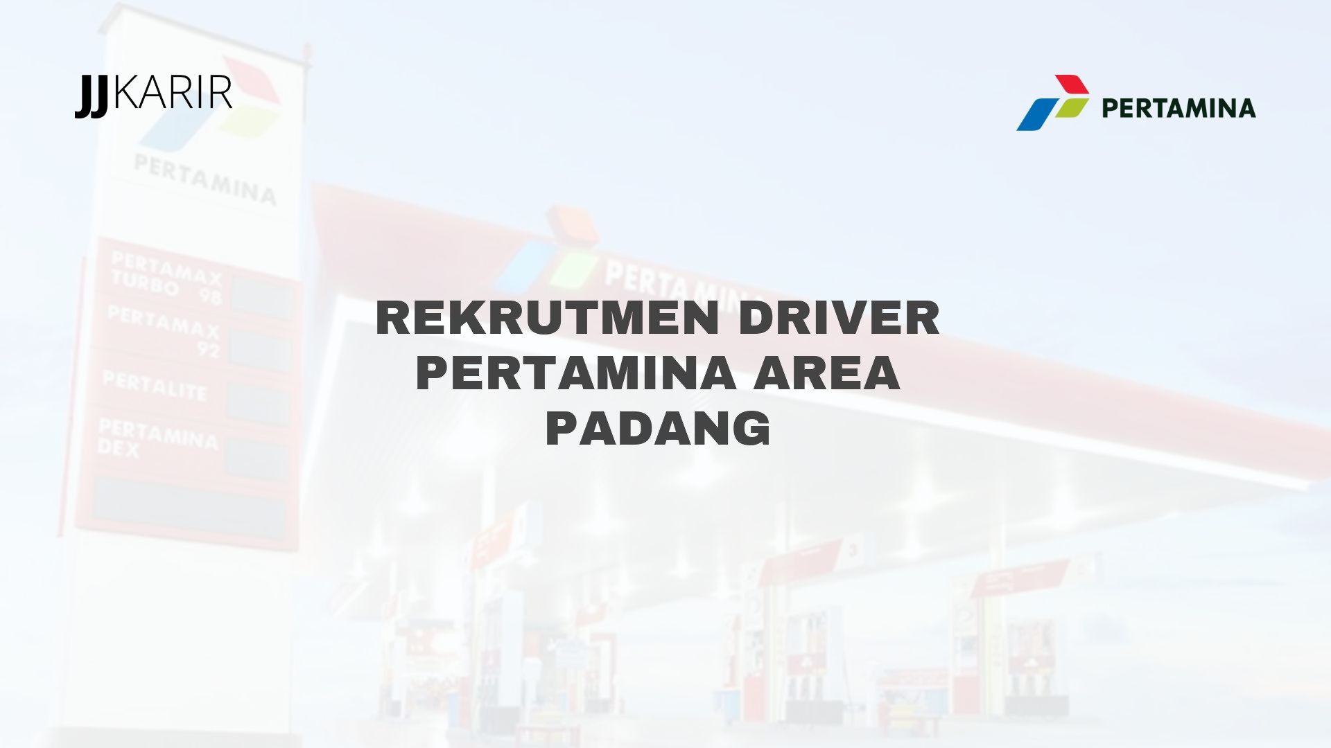 Rekrutmen Driver Pertamina Area Padang